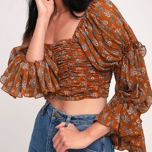 Floral Print Top